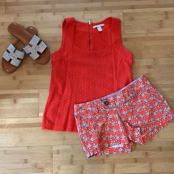 Red Camel Orange Turtle Shorts - Size 0 - Picture 3 of 15